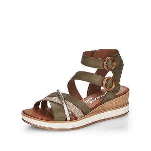 R6853 92 D6451 54:Imitation cuir/Kaki