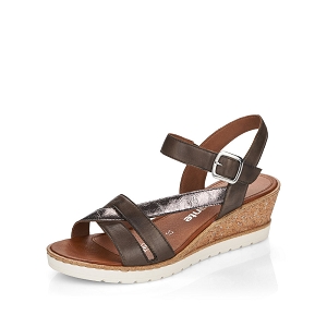 D0915 80 R6257 54:Cuir / Textile/Vert
