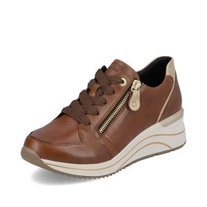 D5826 81 D0T03 22:Cuir / Textile/Marron