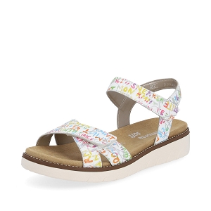 62989 90 D2049 81:Cuir enduit/Multicolore