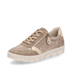 R1458 22 D5831 62:Cuir / Textile/Beige