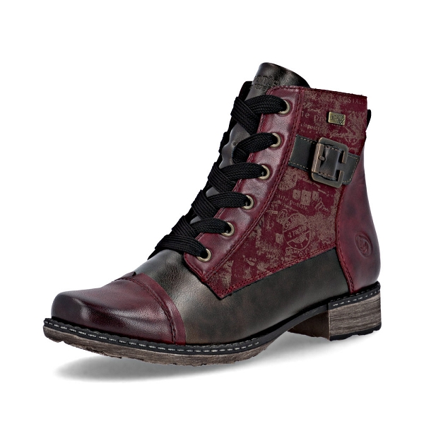 Remonte bottines et boots d4381 35 rouge