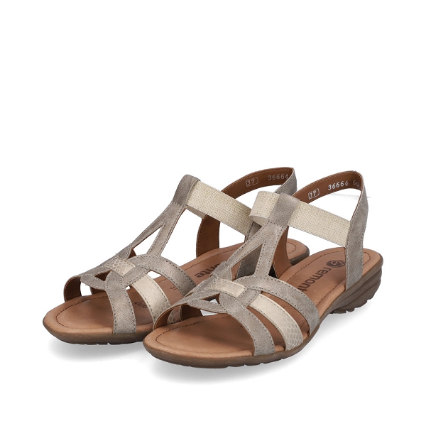 sandale/nu-pieds REMONTE Femme D1P52 beige