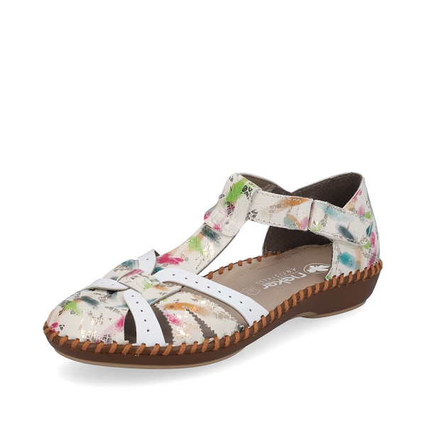 Rieker nu pieds et sandales m1650 91 multicolore