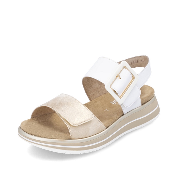 Remonte nu pieds et sandales d1j53 80 blanc