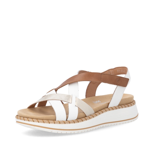 Remonte nu pieds et sandales d3j53 80 blanc