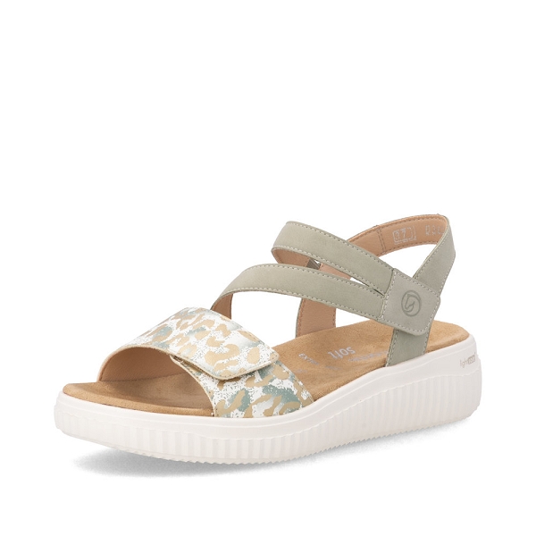 Remonte nu pieds et sandales d3l51 52 vert