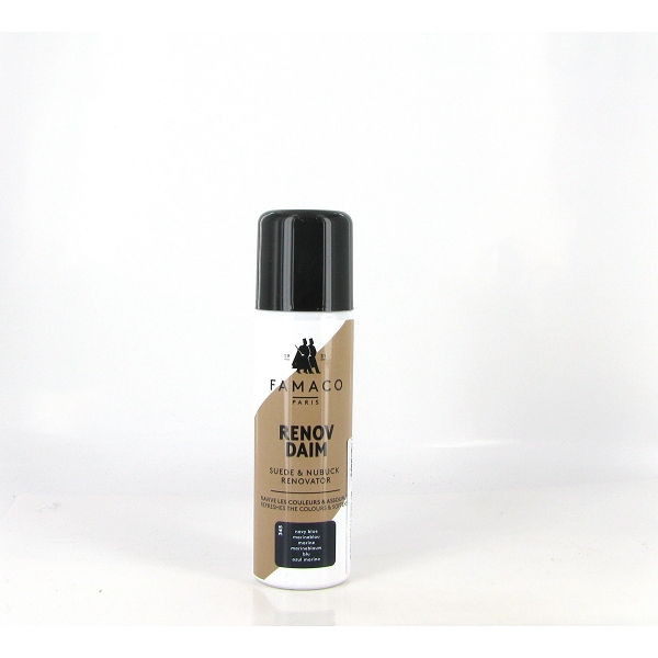 Famaco famille renovateur daim  nubuck aerosol 250 ml 011301 marine